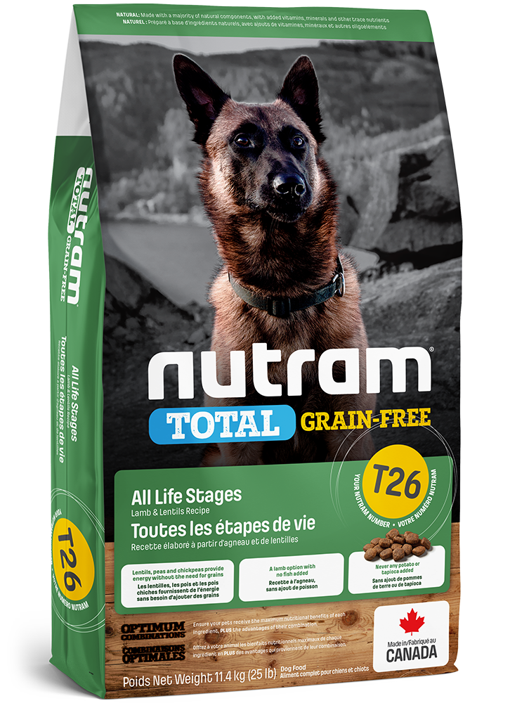 Product image for Nourriture pour chiens T26 Nutram Total Grain-Free